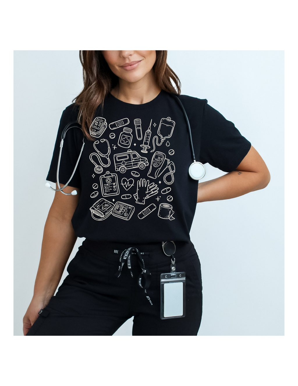 Medical Essentials Doodle T-Shirt