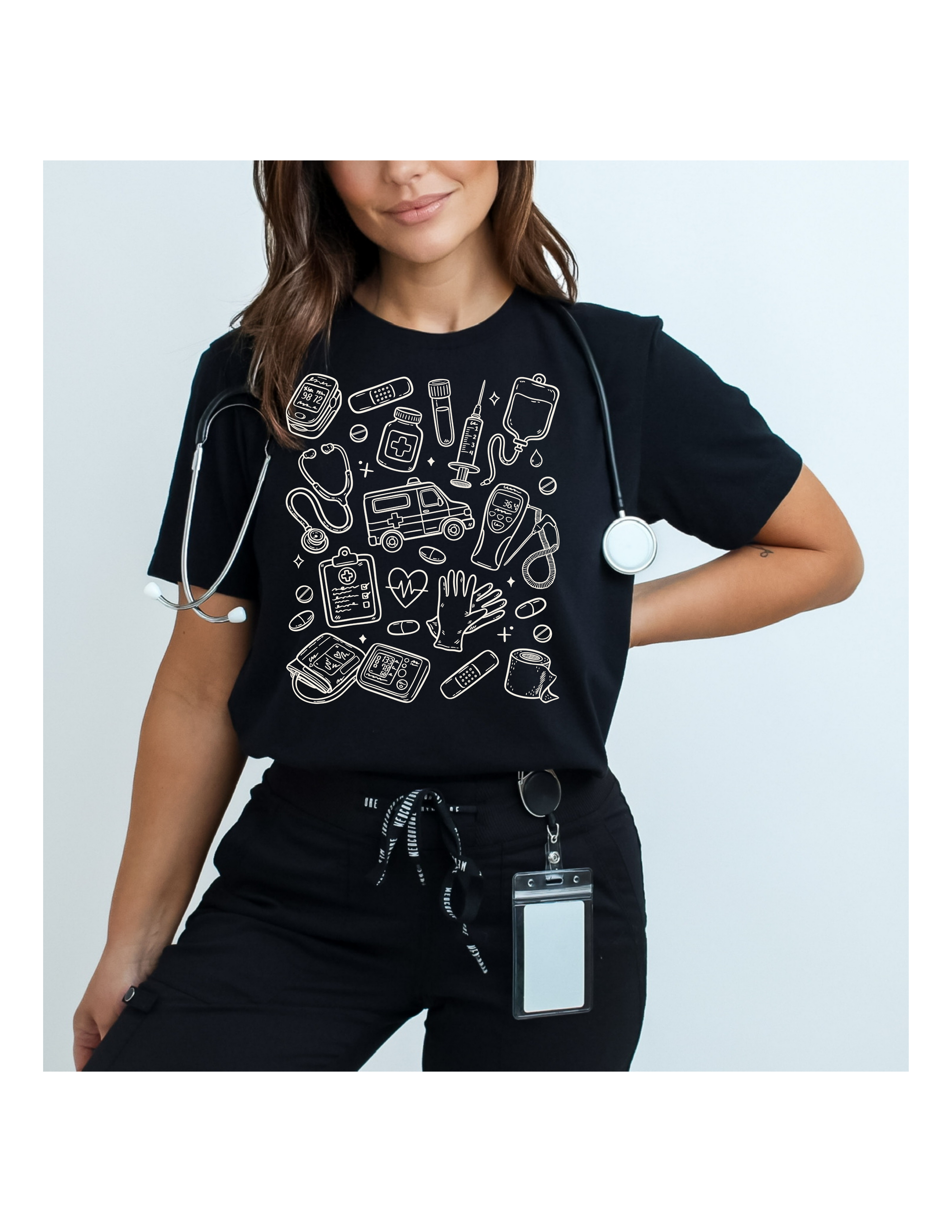 Medical Essentials Doodle T-Shirt