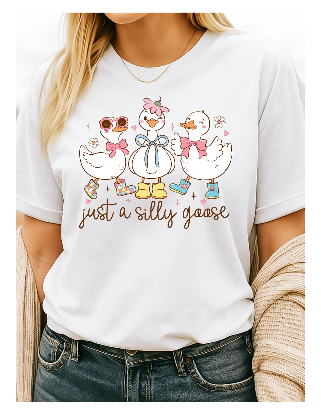 Silly Goose Shirt- Funny graphic tee